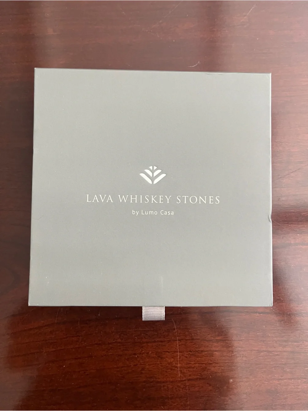 LUMO CASA Lava Whiskey Stones Gift Set - Gray